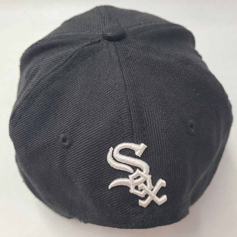 Chicago White‎ Sox Hat Snapback New Era 9Fifty Black White MLB Baseball Wool Men